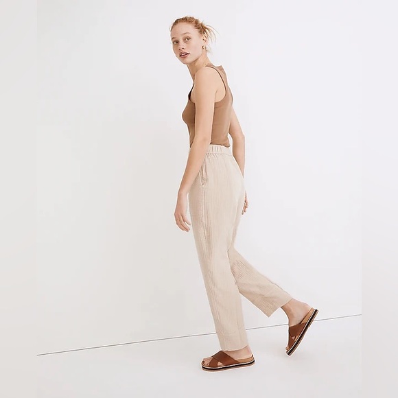 Madewell Lightspun Pull-On Balloon Pants - Picture 2 of 9